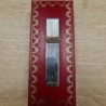 PINCE A CRAVATE CARTIER ARGENT ET OR 11.39GRS