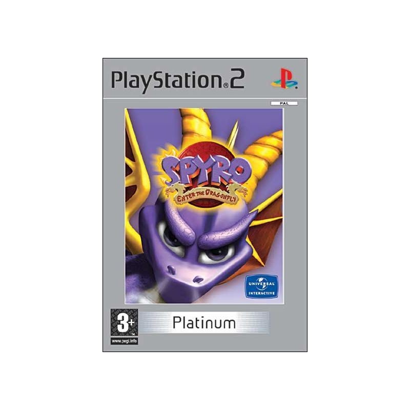 Spyro Enter the Dragon Fly PS2 SANS NOTICE
