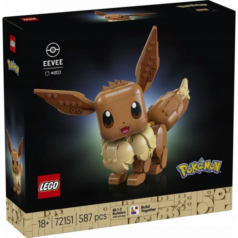 LEGO EEVEE 587PIECES