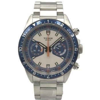 TUDOR HERITAGE CHRONO BLEU 70330B FULLSET 2018