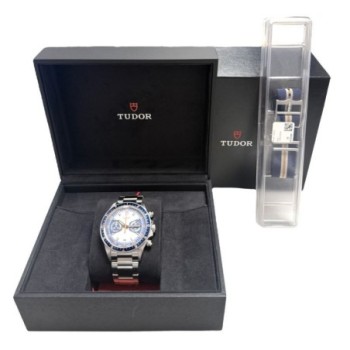 TUDOR HERITAGE CHRONO BLEU 70330B FULLSET 2018