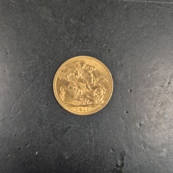 PIECE OR 916 GEORGES V 1911 7.98GR