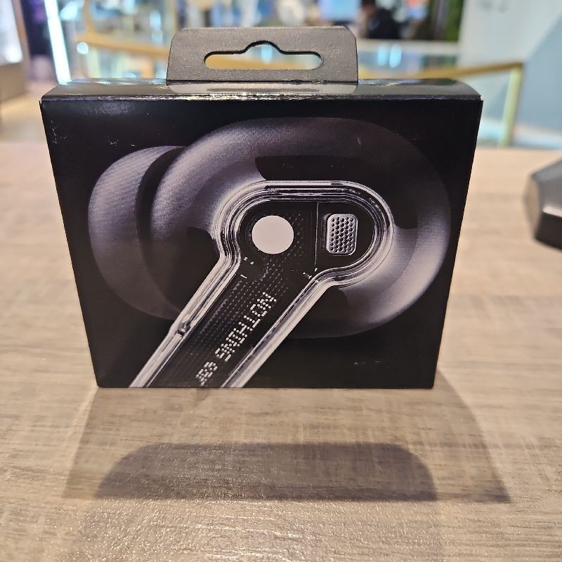 Nothing Ear Headset True Wireless Stereo (TWS) in-ear Calls/Music Bluetooth Black Transparent