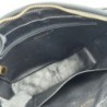 CHANEL VINTAGE CUIR D AGNEAU NOIR 27 X 20 X 7,5 CM DE 1993