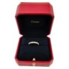 CARTIER ALLIANCE MAILLON PANTHERE SEMI PAVEE  OR 18K 12 DTS 0,15 CT  3.95GR T54