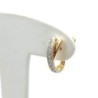 B.O. OR 18K 3.06GR ZIRCONS 1,5 CM