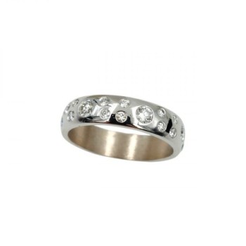 BAGUE OR 18K 5.71GR DTS T54