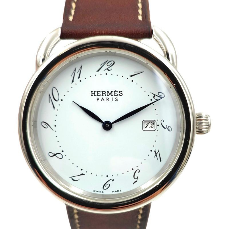MONTRE HERMES ARCEAU QUARTZ AR5 710 38MM