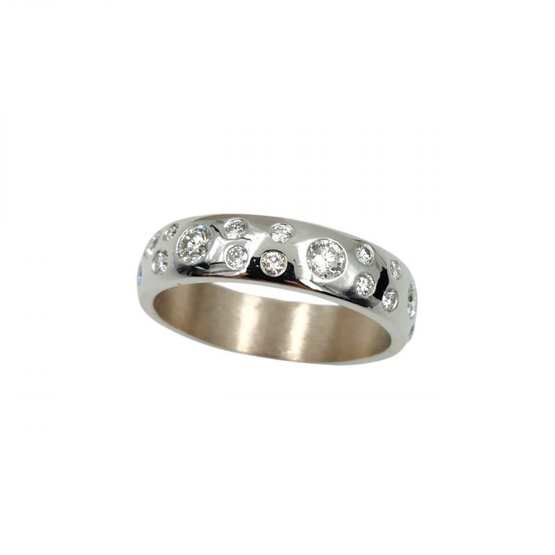 BAGUE OR 18K 5.71GR DTS T54