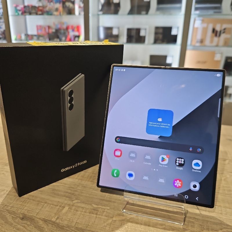 SAMSUNG GALAXY Z FOLD 6 5G 12GB 256GB DUAL SIM SILVER SHADOW