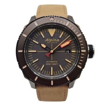 Alpina Seastrong Diver Automatic 44 MM Watch (Bracelet compatible)