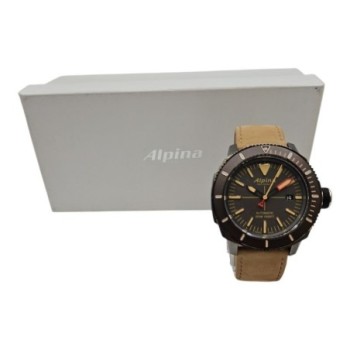 Alpina Seastrong Diver Automatic 44 MM Watch (Bracelet compatible)