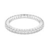 SWAROVSKI BAGUE VITTORE METAL RHODIE