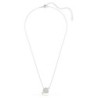 SWAROVSKI COLLIER IDYLLIA CŒUR BLANC RHODIE 45cm