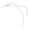 SWAROVSKI COLLIER IDYLLIA CŒUR BLANC RHODIE 45cm