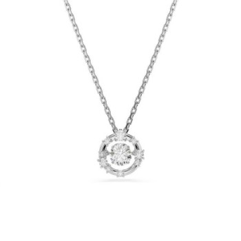 SWAROVSKI PENDENTIF CONSTELLA DANCING METAL RHODIÉ 38 45 CM ZIRCON