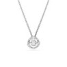 SWAROVSKI PENDENTIF CONSTELLA DANCING METAL RHODIÉ 38 45 CM ZIRCON