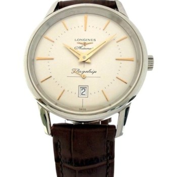 Montre Longines Flagship Heritage L4.795.4.78.2 + Boîte & Carte2015