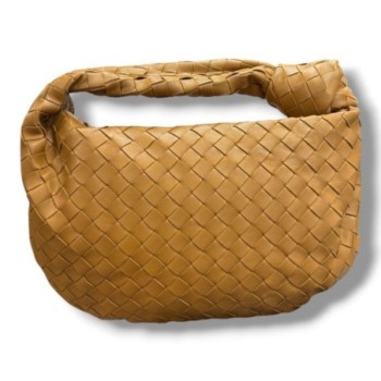 BOTTEGA VENETA JODIE PETIT FORMAT CUIR D AGNEAU 36X21X13CM CAMEL DUSTBAG