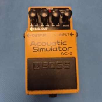 PEDALE D EFFET BOSS ACOUSTIC SIMULATOR AC-2