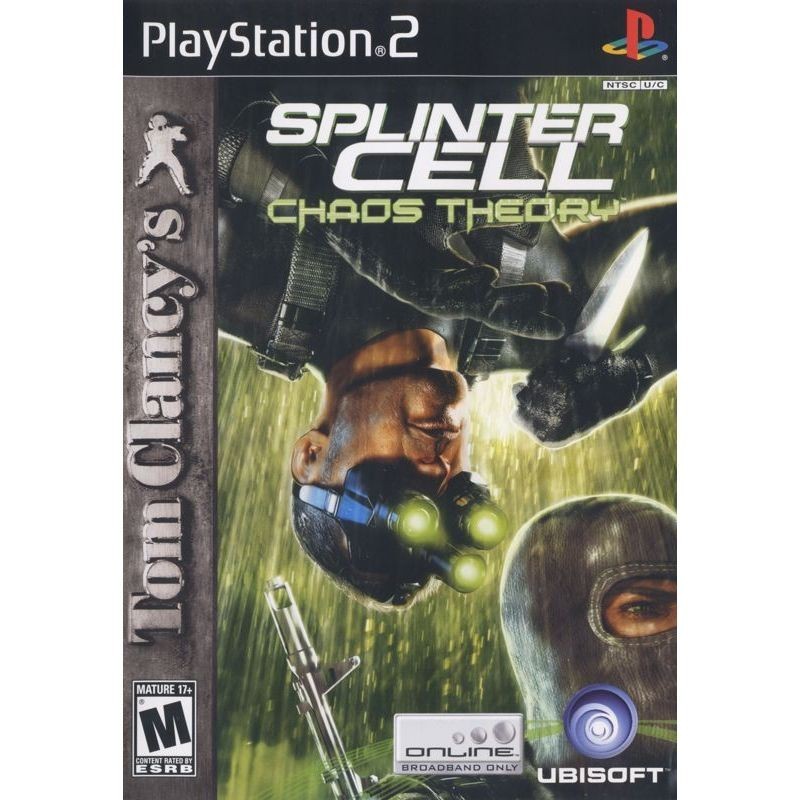 SPLINTER CELL CHAOS THEORY  PS2 IMPORT US SOUS BLISTER