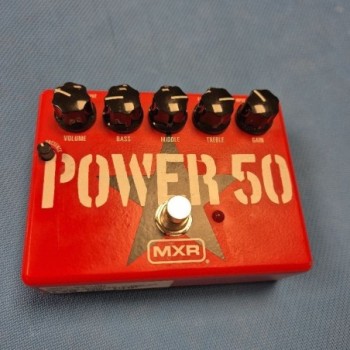 MXR TOM MORELLO POWER 50 OVERDRIVE EFFECTS PEDAL
