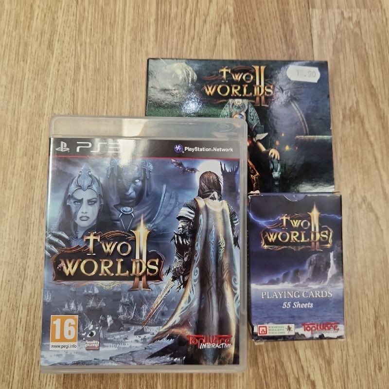 PACK TWO WORLDS II PS3 +SOUNDTRACK +DVD + CARTES