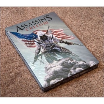 ASSASSIN S CREEED III + STEELBOOK  XBOX 360