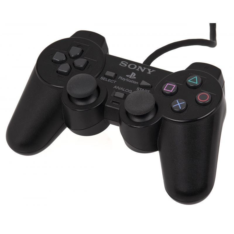MANETTE FILAIRE SONY PS2 NOIRE