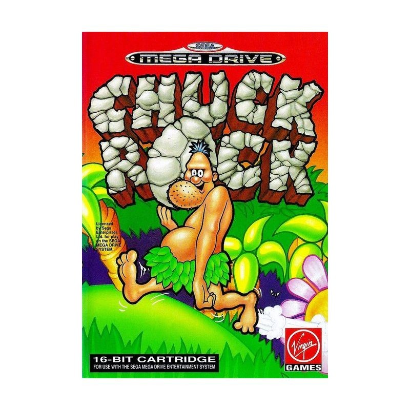 CHUCK ROCK MEGADRIVE