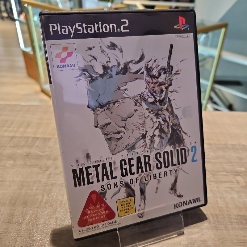 METAL GEAR SOLID 2 SONS OF LIBERTX PS2 JAP