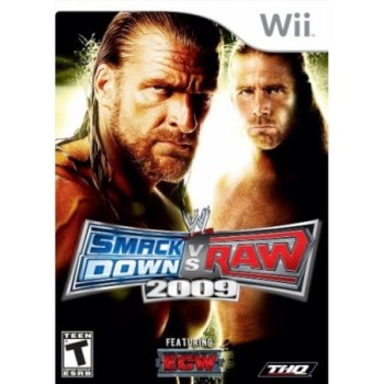 SMACK DOWN VS RAW 2009 - WII