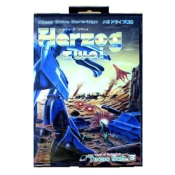 HERZOG ZWEI MEGA DRIVE EN BOITE JAP