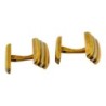 BOUTONS DE MANCHETTES TRINITY OR 18CT 16.25GRS + CERTIFICAT 2005