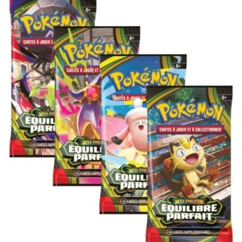 BOOSTER POKEMON MEGA EVOLUTION EQUILIBRE PARFAIT FR (UNITE)