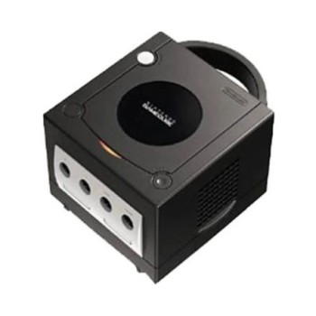 CONSOLE GAMECUBE NOIRE +MANETTE NON OFFICIELLE