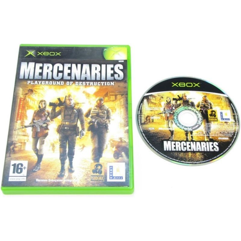 MERCENARIES PLAYGROUND OF DESTRUCTION XBOX