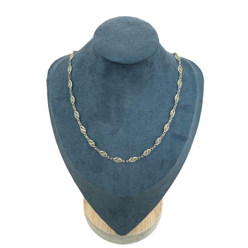 COLLIER OR JAUNE 18CT 9.4GRS 45CM