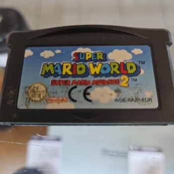 SUPER MARIO WORLD SUPER MARIO ADVANCE 2 GBA (JEU SEUL)