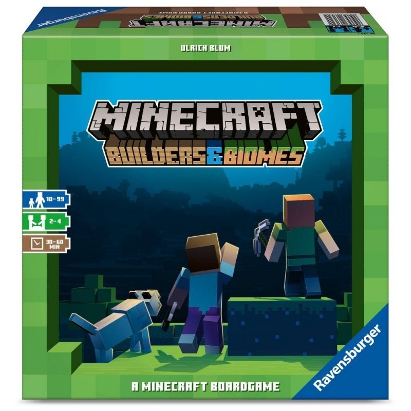 Ravensburger - Minecraft Builders and Biomes Board Game
