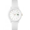 LACOSTE WHITE SILICONE WOMEN'S WATCH - 2001211