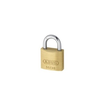 ABUS 35074 55/30mm Brass Padlock Carded