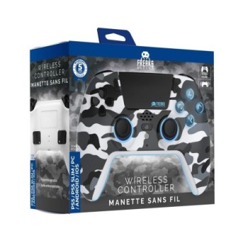 FREAKS AND GEEKS MANETTE BLUETOOTH PS5 LED - WHITE CAMO