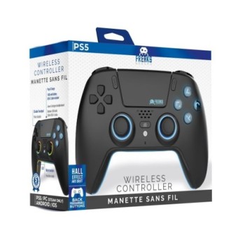MANETTE BLUETOOTH POUR PS5 LED - NOIRE