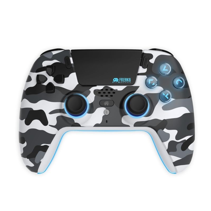 MANETTE BLUETOOTH POUR PS5 LED - WHITE CAMO