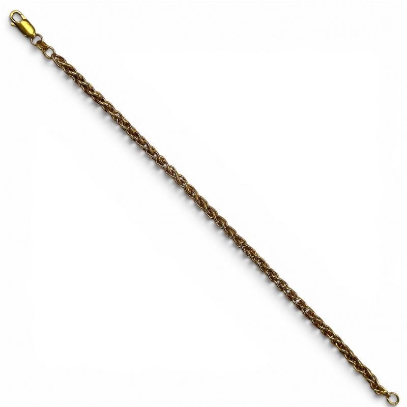 BRACELET OR JAUNE 18CT 5.51GRS 19CM