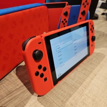 CONSOLE NINTENDO SWITCH MARIO RED  EDITION (EN BOITE COMPLETE)