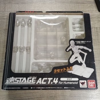 Tamashii Stage Act 3 Stand Support Clear Type