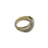 BAGUE OR JAUNE 8CT 2.74GR ZIRCONS T53