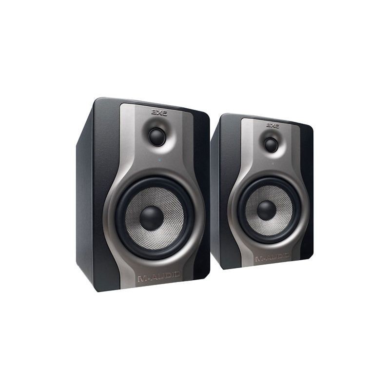 PAIRE ENCEINTE M AUDIO BX5 CARBON + XLR JACK